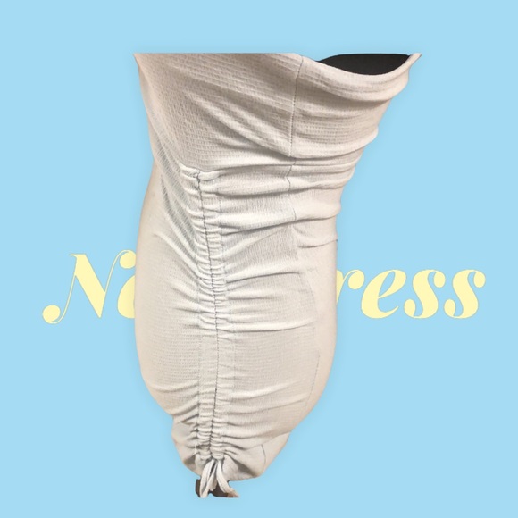 Side Tie Body Con Dress - Picture 3 of 4